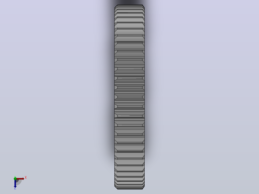 标准型模数1.5直齿轮压力角20°_GSDHC-1.5-60-15-dc16-A俯视图
