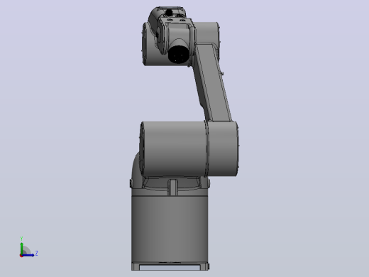 DENSO VM-60B1机器人模型左视缩略图