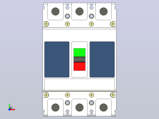 RDM1L系列漏电断路器[RDM1L-225H-3]前视缩略图