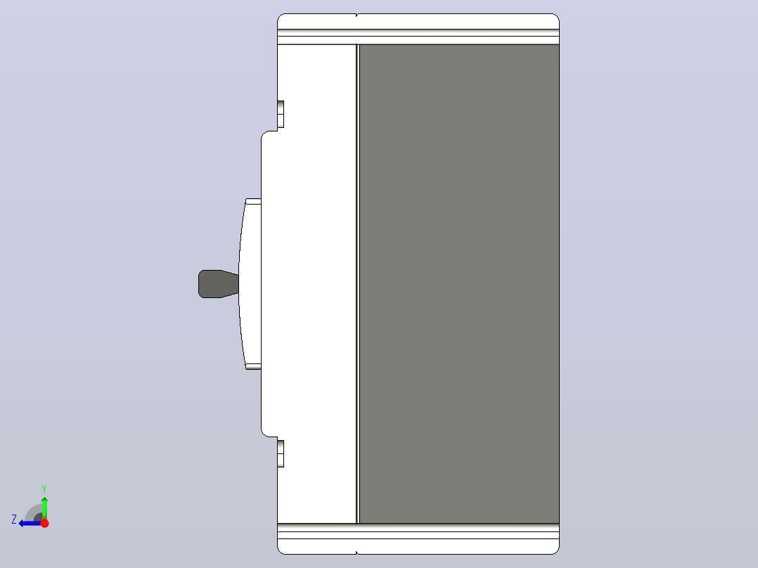 RDM1L系列漏电断路器[RDM1L-225H-3]右视图