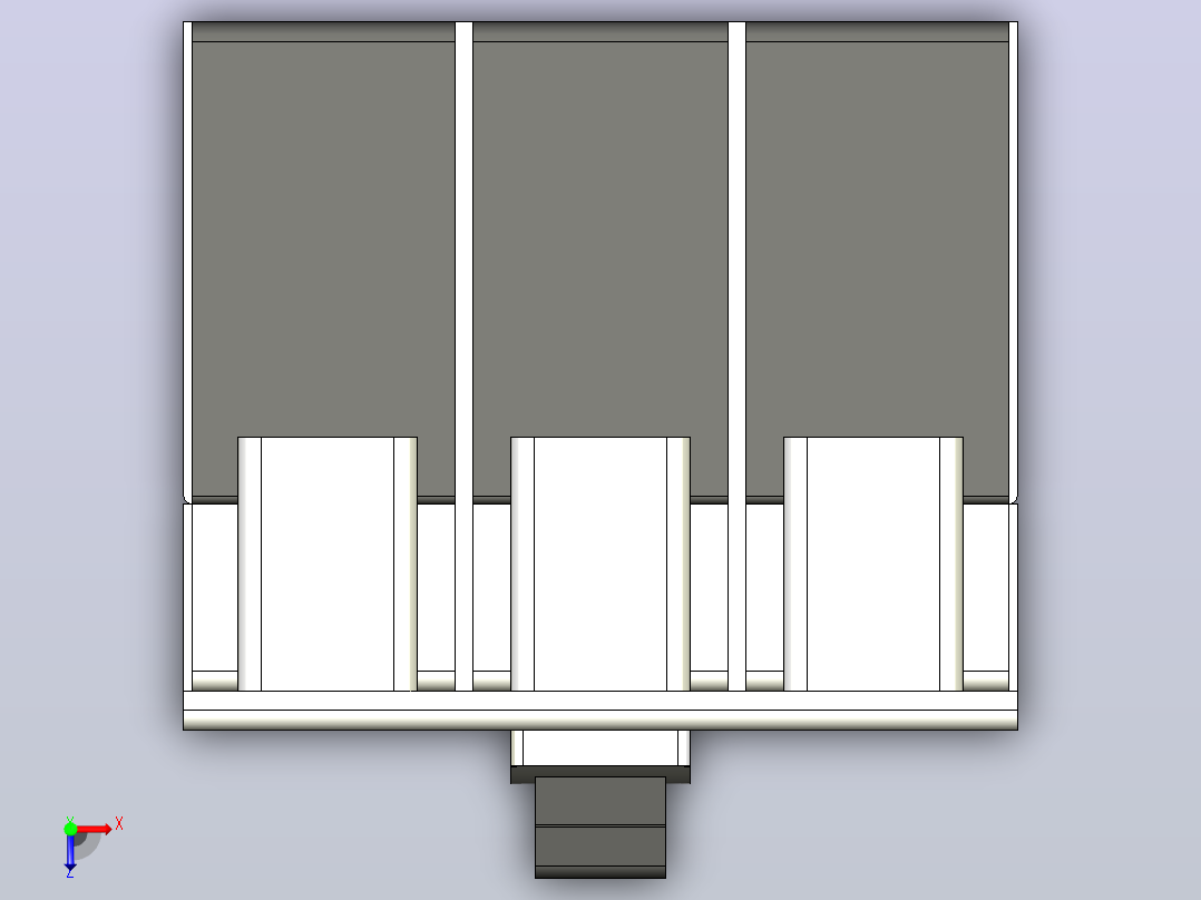 RDM1L系列漏电断路器[RDM1L-225H-3]俯视图