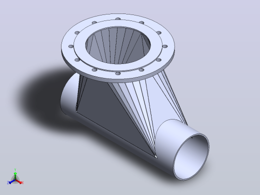 管道连接SolidWork金属板