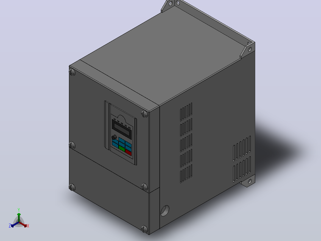 BD330系列高性能矢量变频器[BD330-1R5G-2]主视图