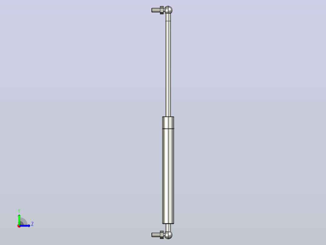 gsb22-d-d-s150_asm氮气弹簧左视图
