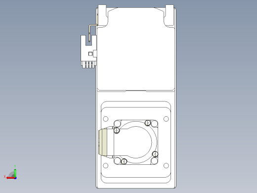 日规模组半封闭丝杆TPA-HNR-65S-1610C-L1050-MP-C-P20-N3后视缩略图
