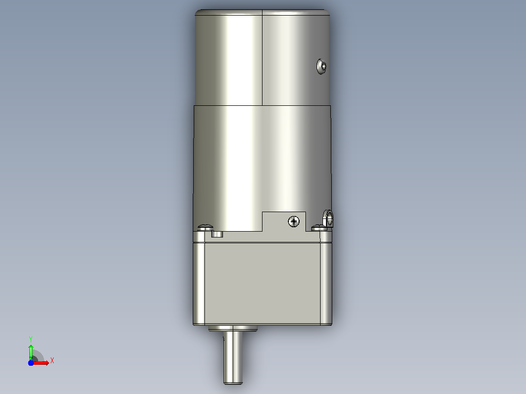 刹车电机3rk15gn-cm-3gn3k-200k_asm_asm前视图