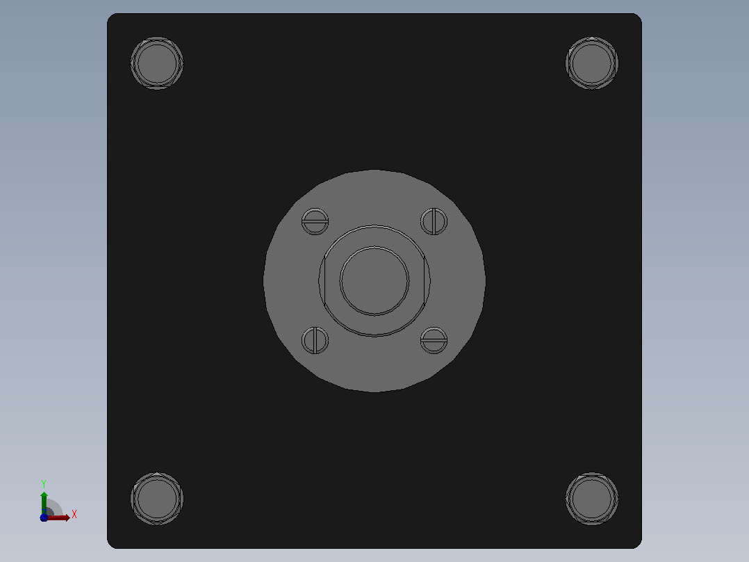 QGB、QGBI系列气缸[QGB-SD 400×800-SD]前视图