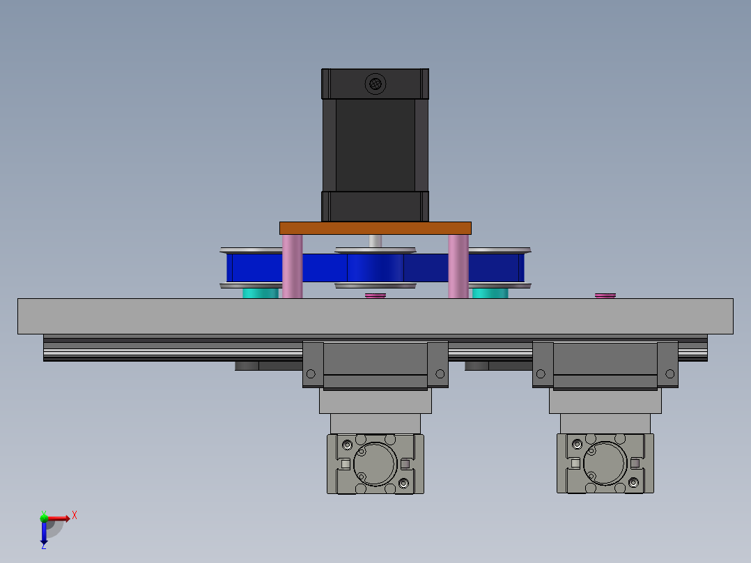 曲柄移栽机构sw18可编辑俯视图