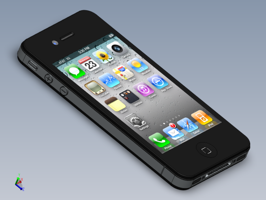 苹果4G外观设计