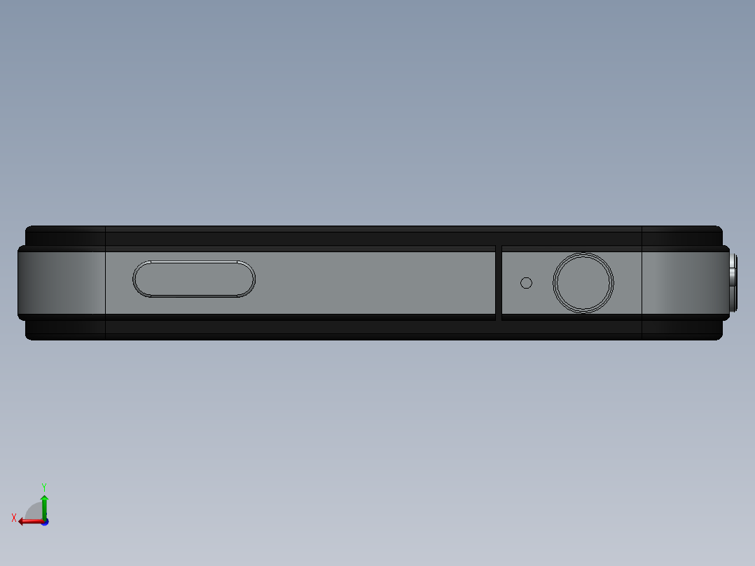 苹果4G外观设计后视图