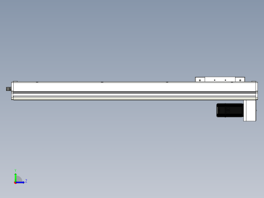 Toyo东佑达直线模组-ECH17-800-BM-400W左视缩略图