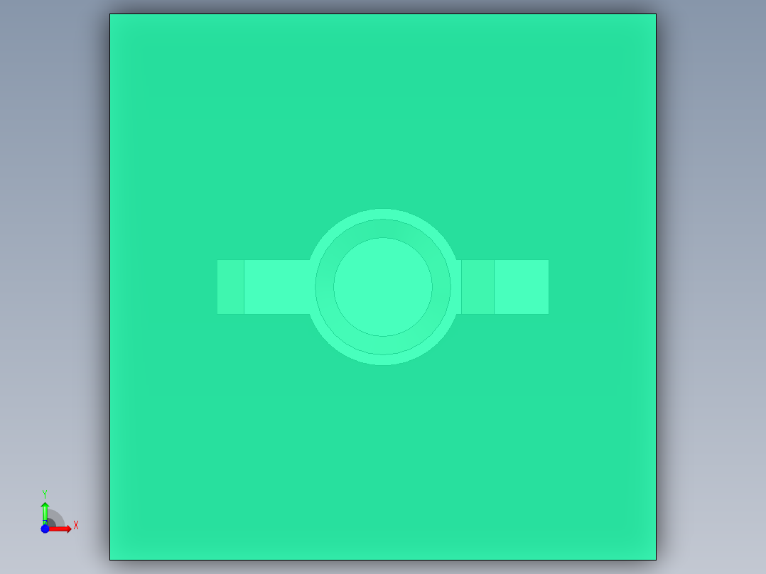 LED_Square_Green3_5x5x9.7mm前视图