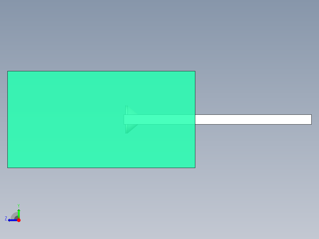 LED_Square_Green3_5x5x9.7mm右视图