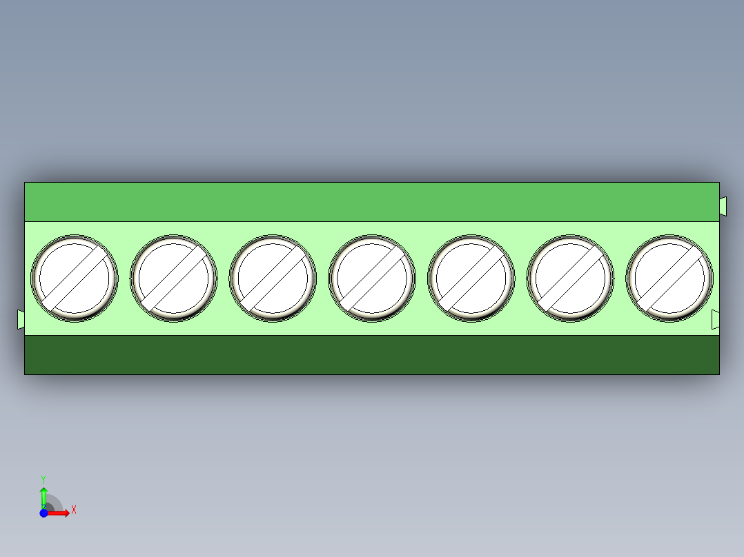 PCB_Terminal_Block_7-P3.5前视图