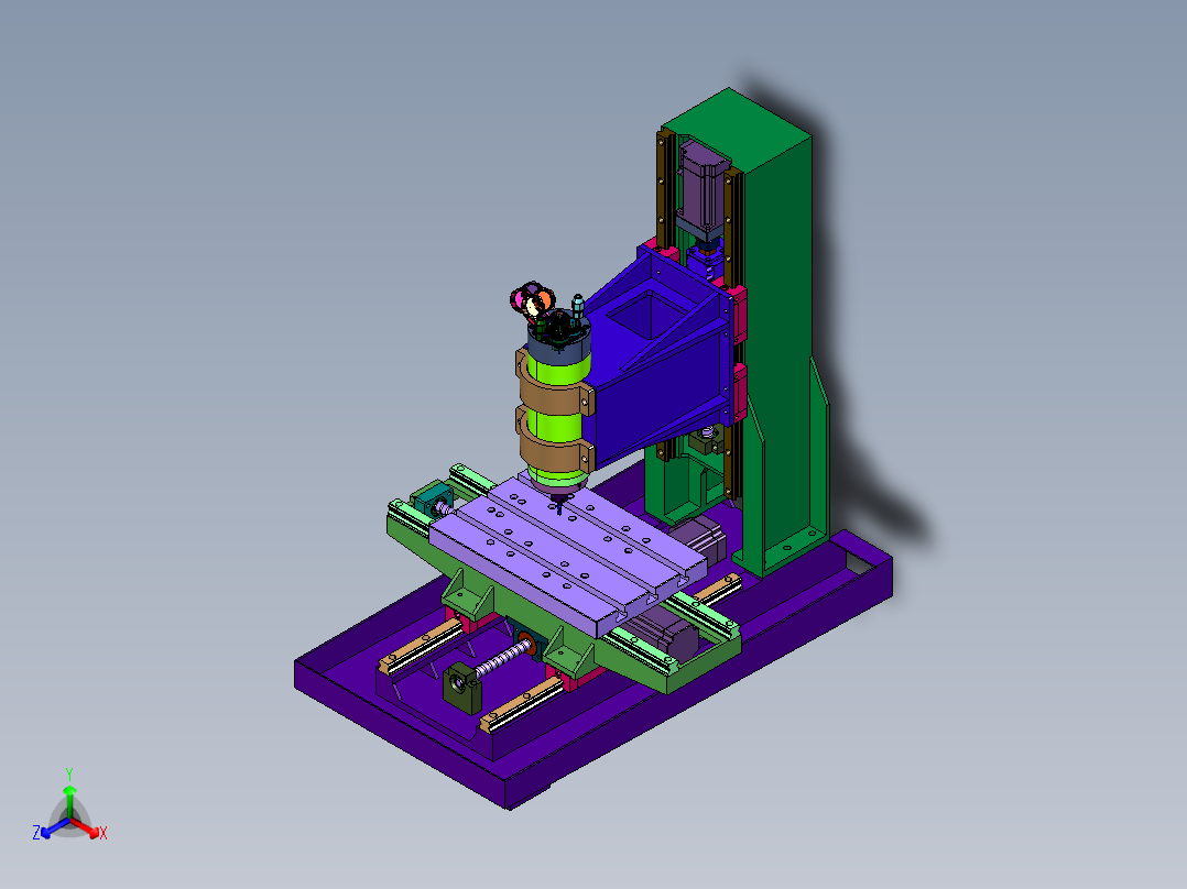 焊接框架加工低成本龙门铣床