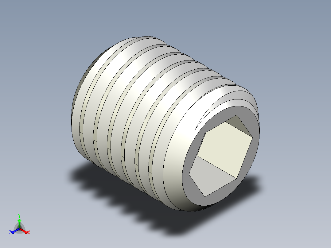 DIN 913-ISO 4026 固定螺钉-M18 L=20.STEP