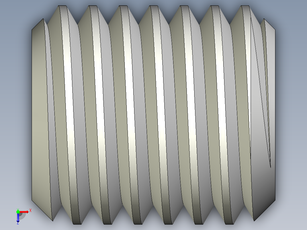 DIN 913-ISO 4026 固定螺钉-M18 L=20.STEP俯视图