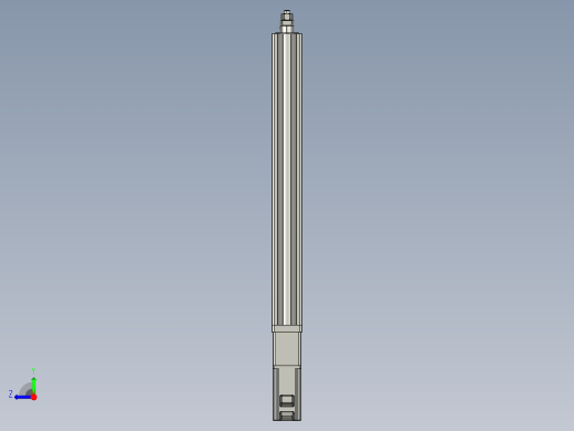 12VZ电动缸-VZ6-S500-BC右视缩略图