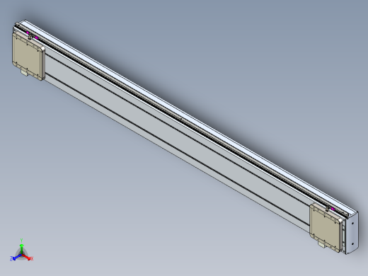 威洛博LC系列3d模型模组2LC22H2Y-S1850正等轴测缩略图