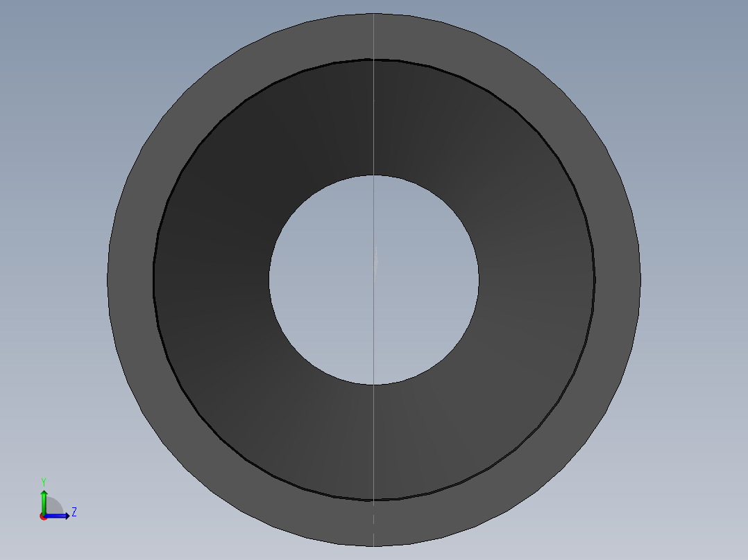 PVC管件-2x1R-Socket前视图