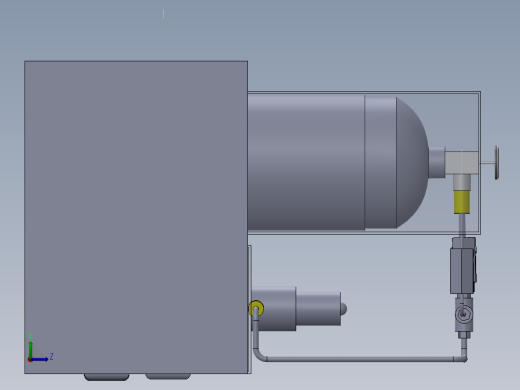 氢能叉车项目左视缩略图