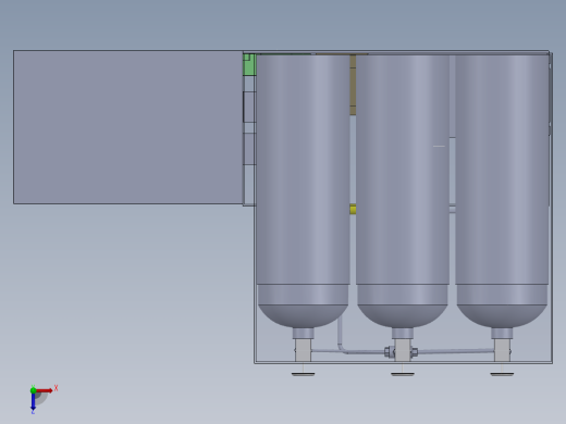 氢能叉车项目俯视缩略图