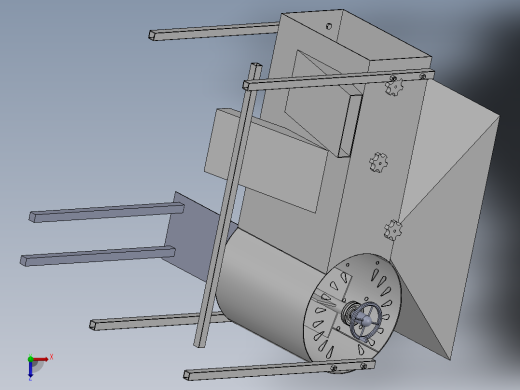 鼓风车俯视缩略图