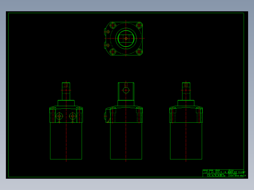LHS1050-Cx-P多系列多零件图纸模型