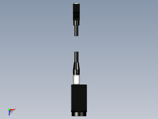 基恩士XG-H100C_M_kc图纸模型俯视缩略图
