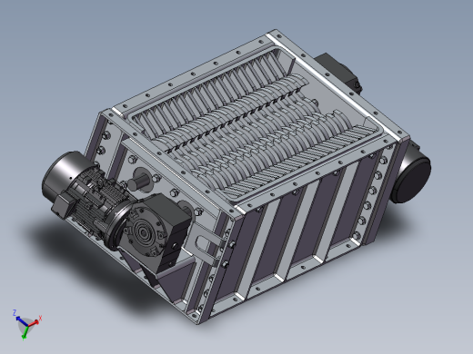 小型双辊破碎机设计