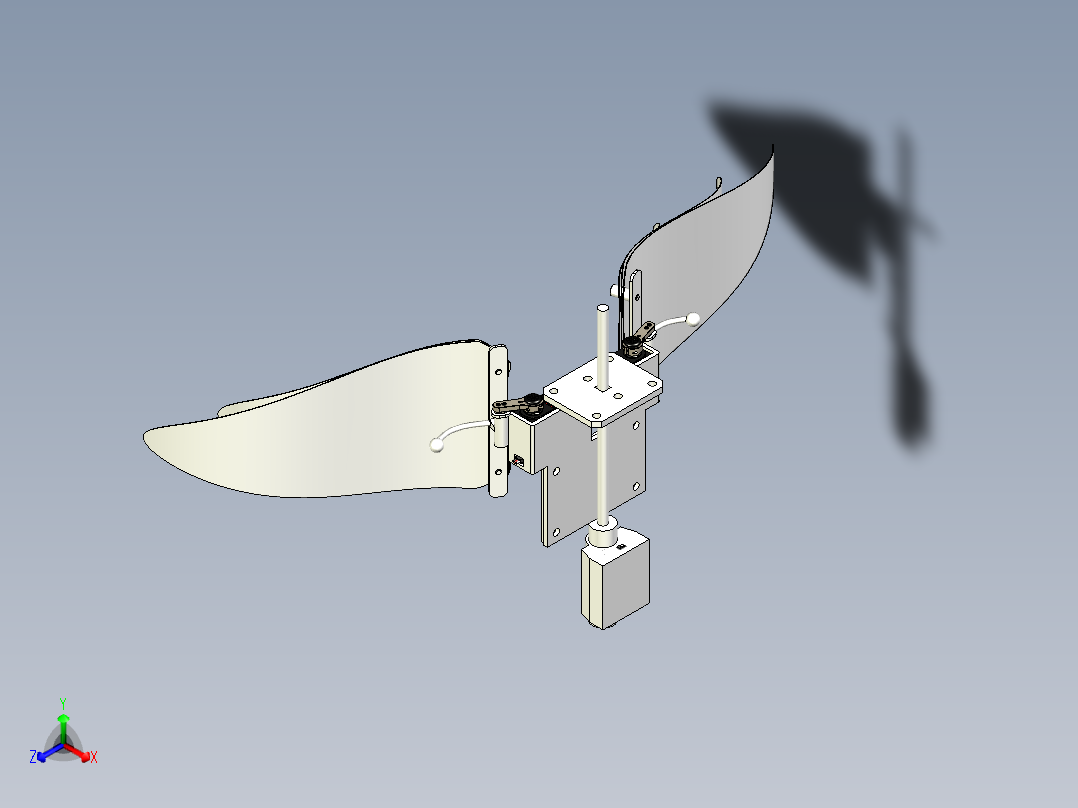 仿生蝴蝶模型设计资料