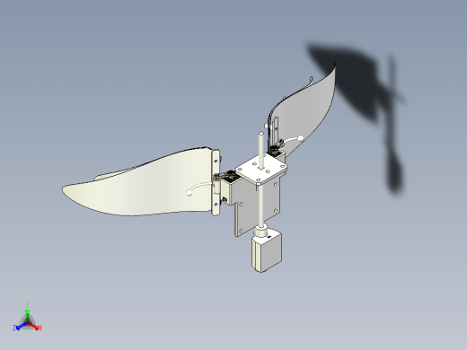 仿生蝴蝶模型设计资料