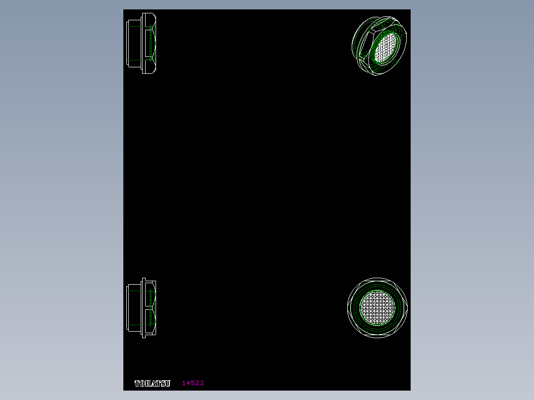 油鏡HGFT.PR,HGFT.HT-PR-2D多系列多零件图纸模型