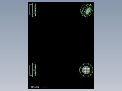 油鏡HGFT.PR,HGFT.HT-PR-2D多系列多零件图纸模型