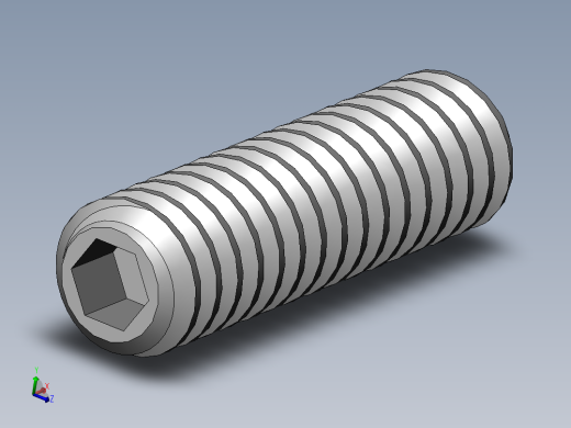 DIN 913-ISO 4026 固定螺钉-M1.4 L=5.SLDPRT