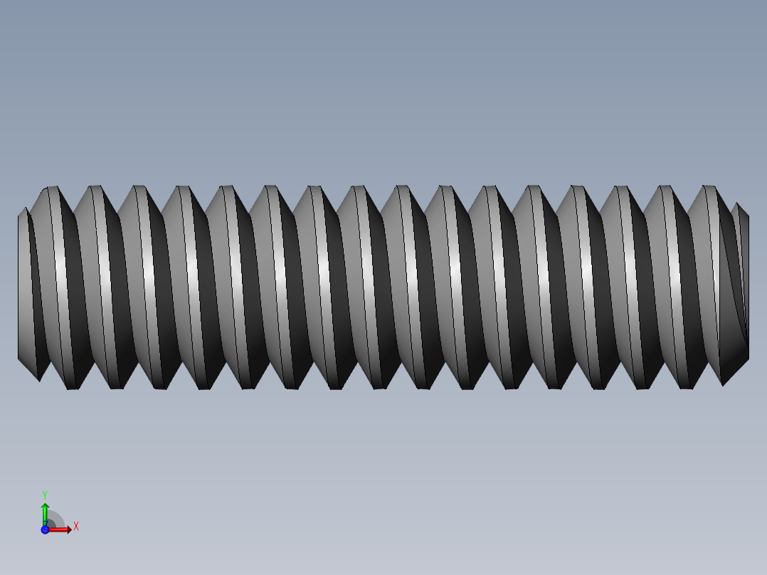 DIN 913-ISO 4026 固定螺钉-M1.4 L=5.SLDPRT前视图