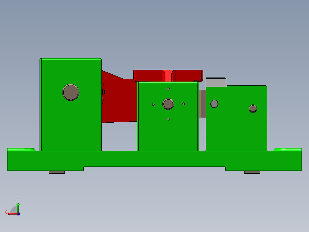 831002拨叉加工工艺及铣32×90面夹具设计【含三维SolidWorks】原创后视图