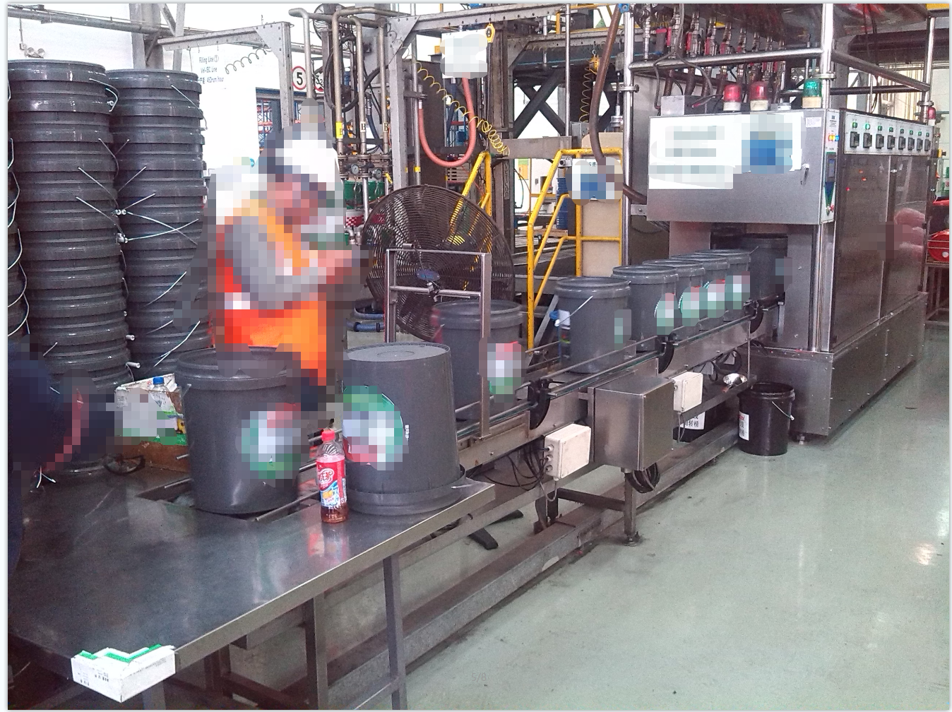 BP工业油桶20L自动化检测线（sw18可编辑+工程图+BOM）