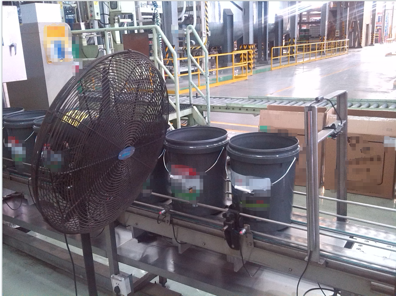 BP工业油桶20L自动化检测线（sw18可编辑+工程图+BOM）