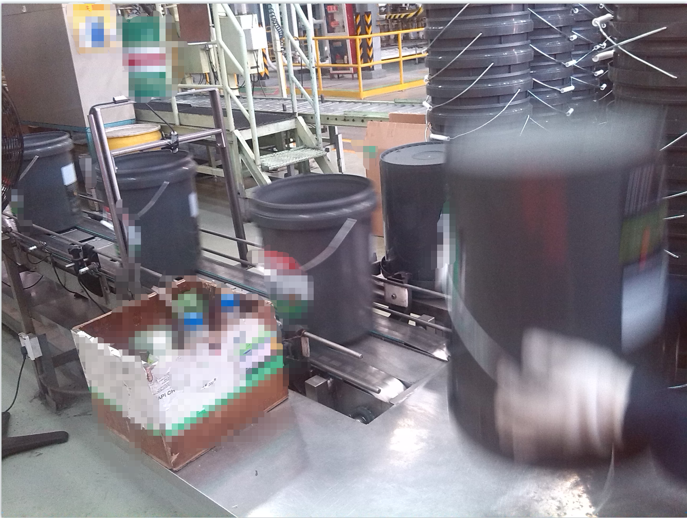 BP工业油桶20L自动化检测线（sw18可编辑+工程图+BOM）