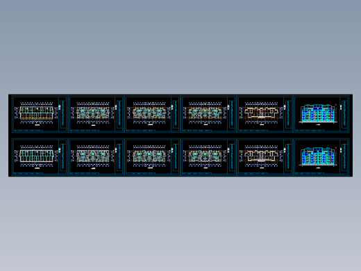 某住宅区单身公寓方案