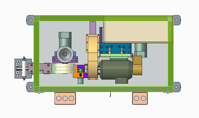 电机带动碟片切割机creo 3.0.zip