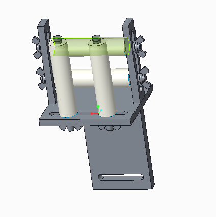 电机带动碟片切割机creo 3.0.zip