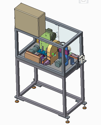 电机带动碟片切割机creo 3.0.zip