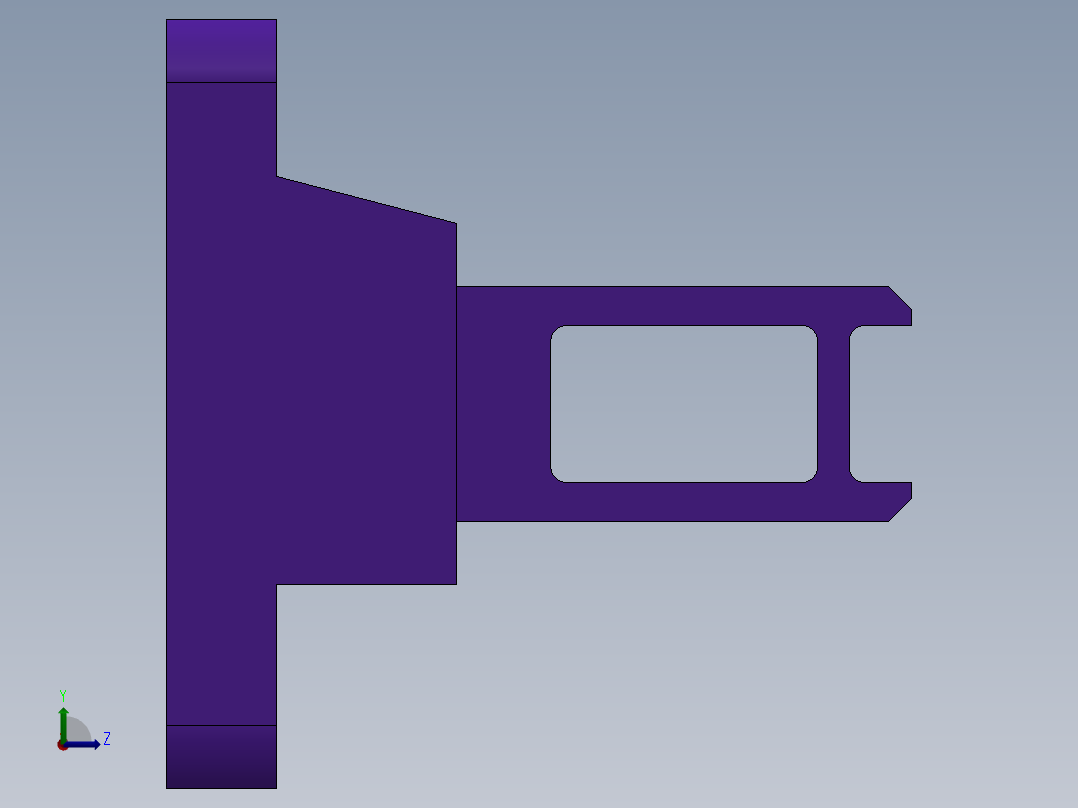 安全门锁插销~HS9Z-A55~和泉-WCQ左视图