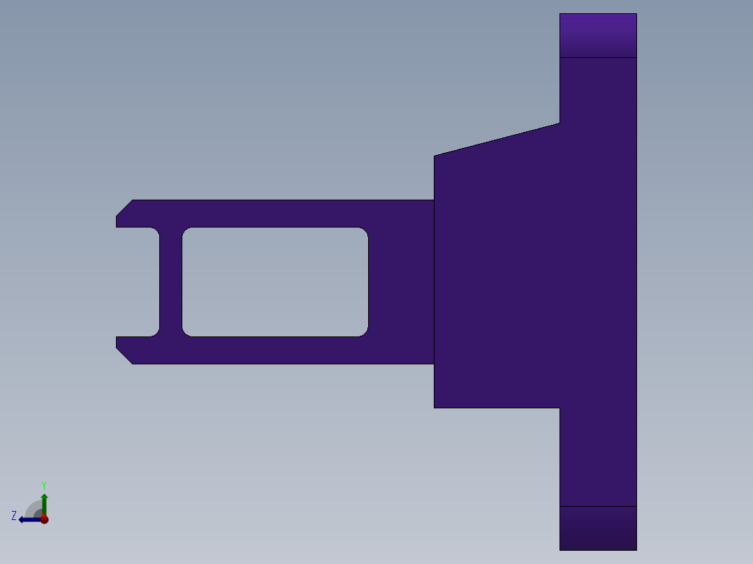 安全门锁插销~HS9Z-A55~和泉-WCQ右视图