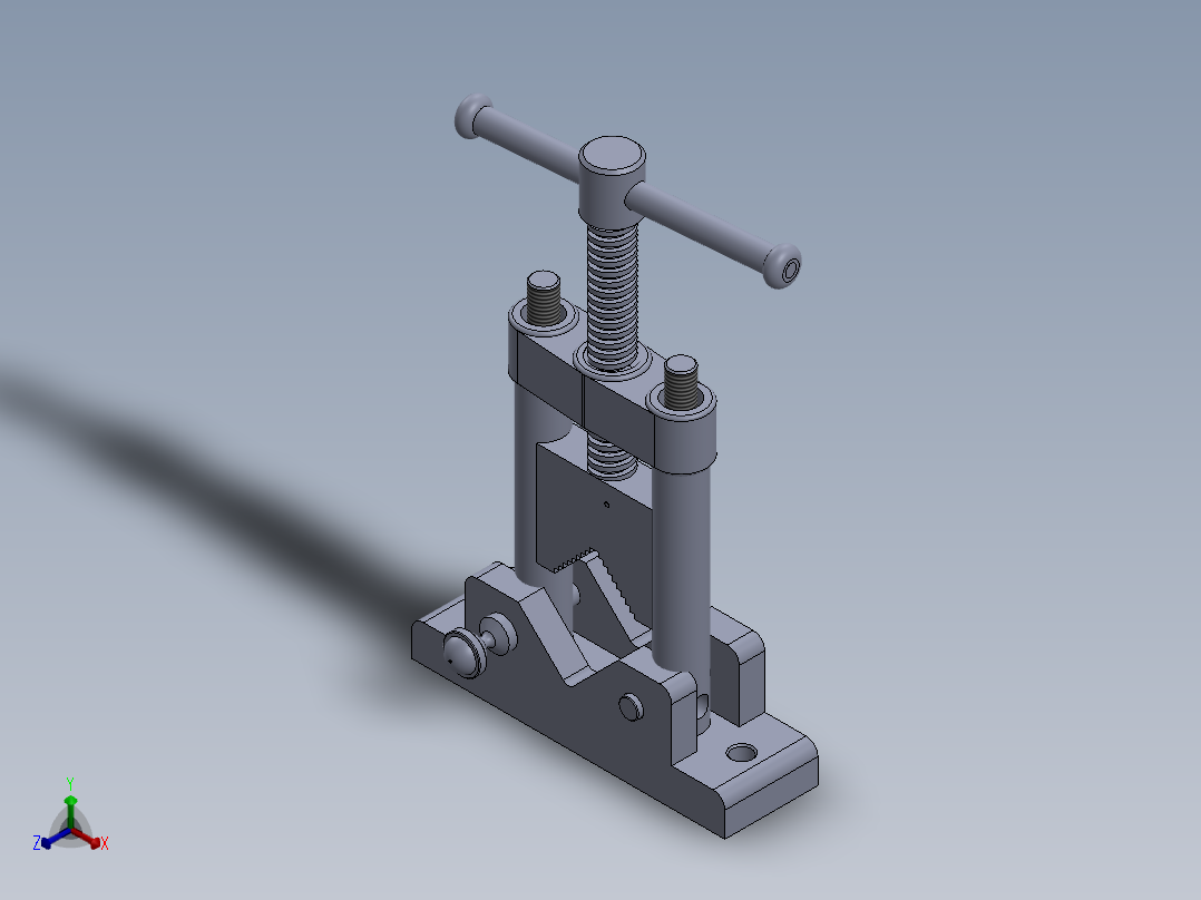 A0002462-管钳正等轴测图