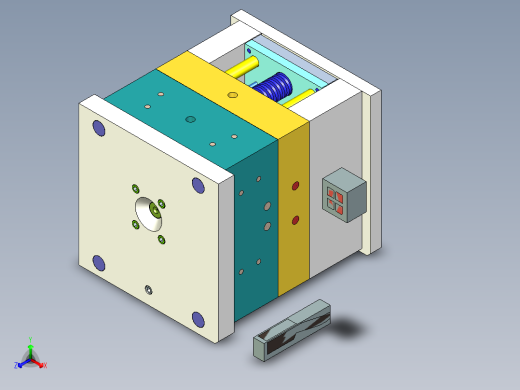 漏斗（前模隧道滑块）