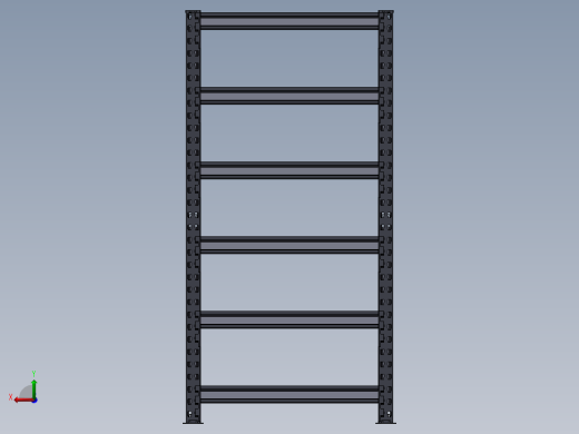 货架、半重型货架后视缩略图