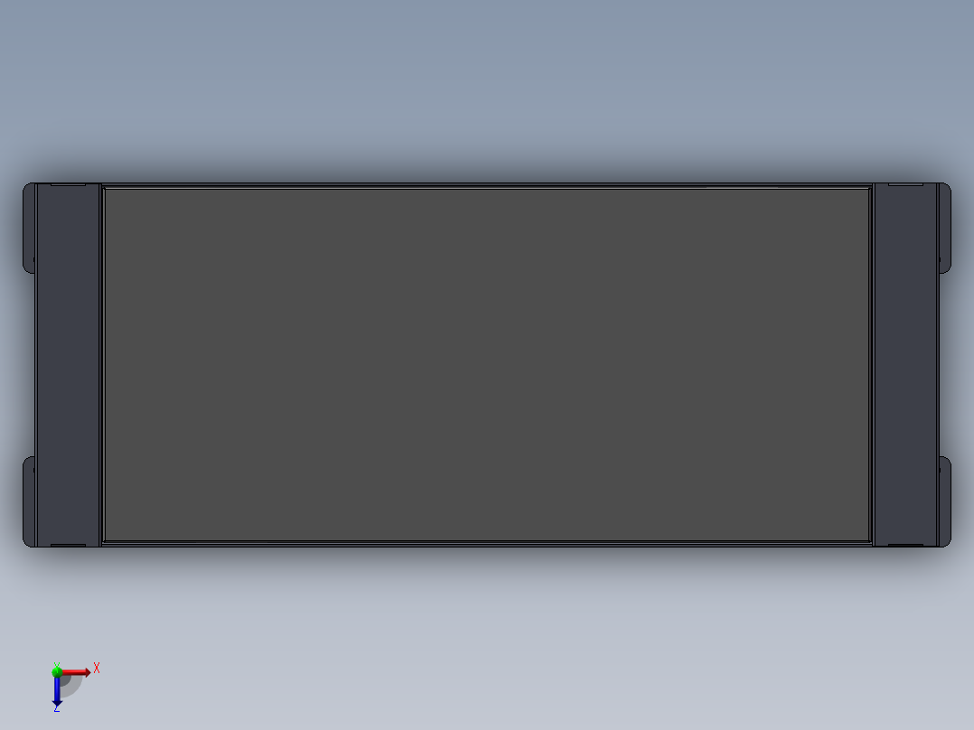 货架、半重型货架俯视图